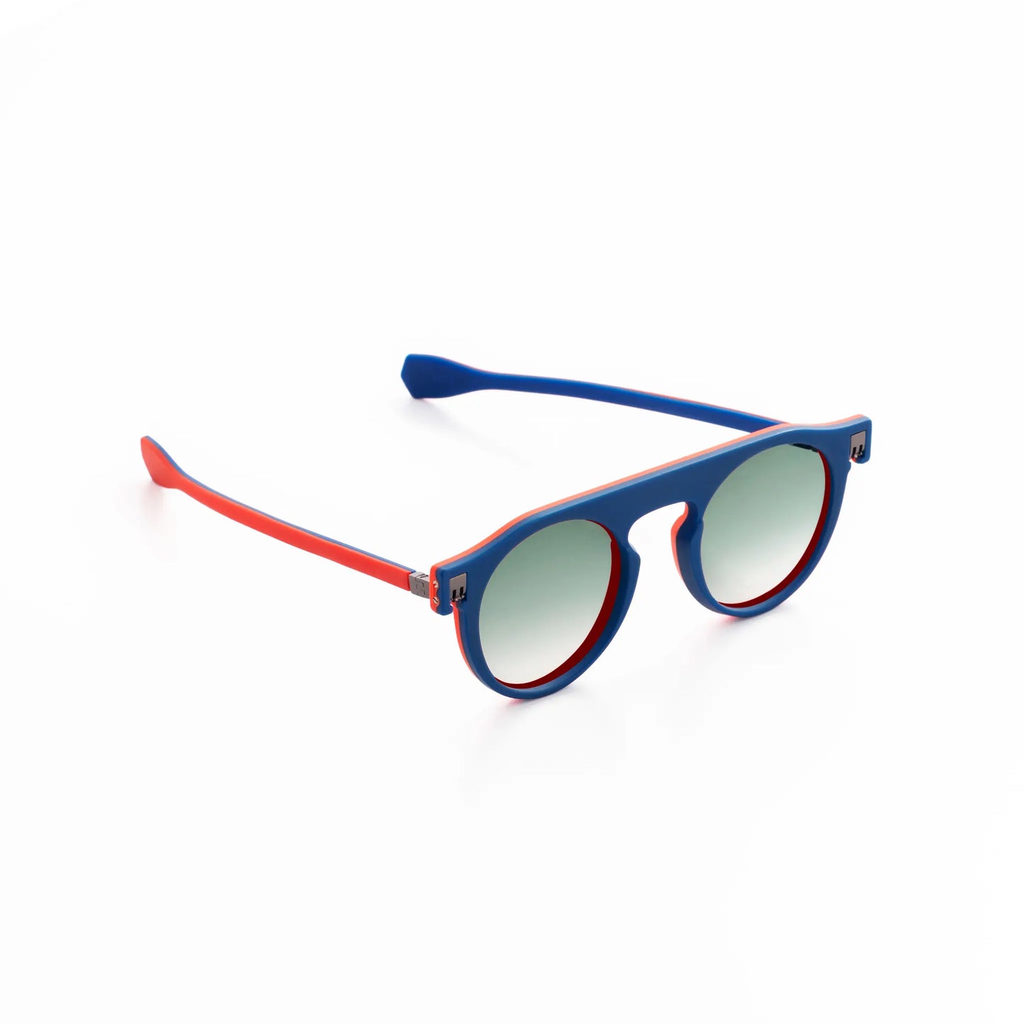 Reverso sunglasses blue & red reversible & ultra light side view 2