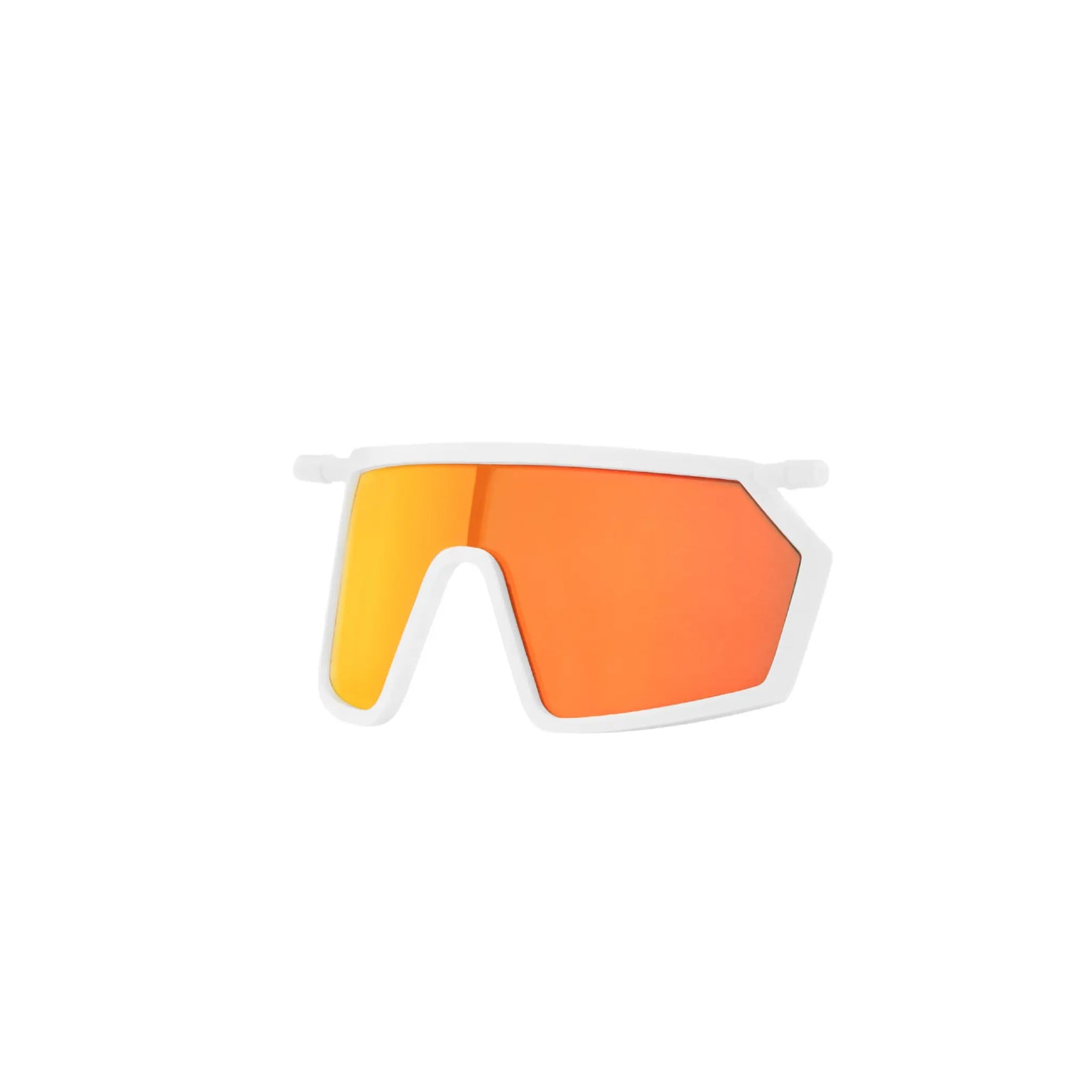 White / Orange Mirror Polar Lens