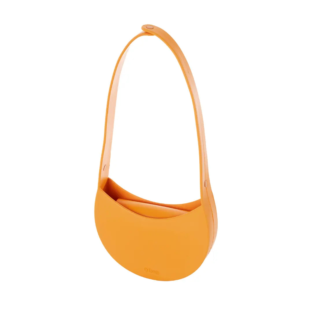 O bag Oblò Amber orange