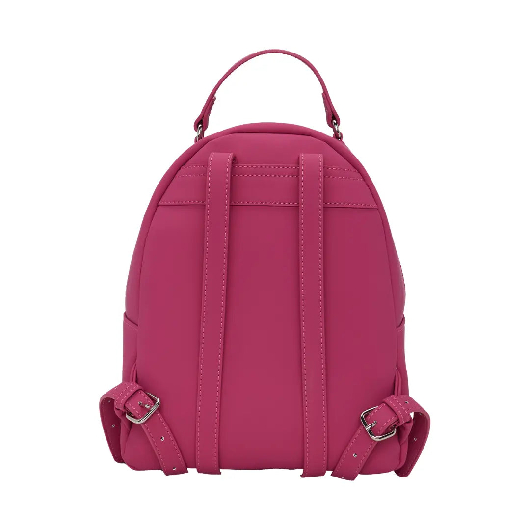 O bag Sofia Burgundy back