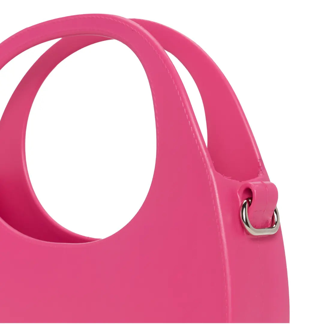 O bag Oblò Fuchsia pink