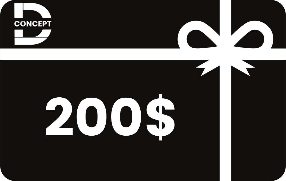 200$ Gift Card D CONCEPT