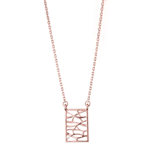 Dueros Balance Necklace 18K Rose Gold Plated for men and women