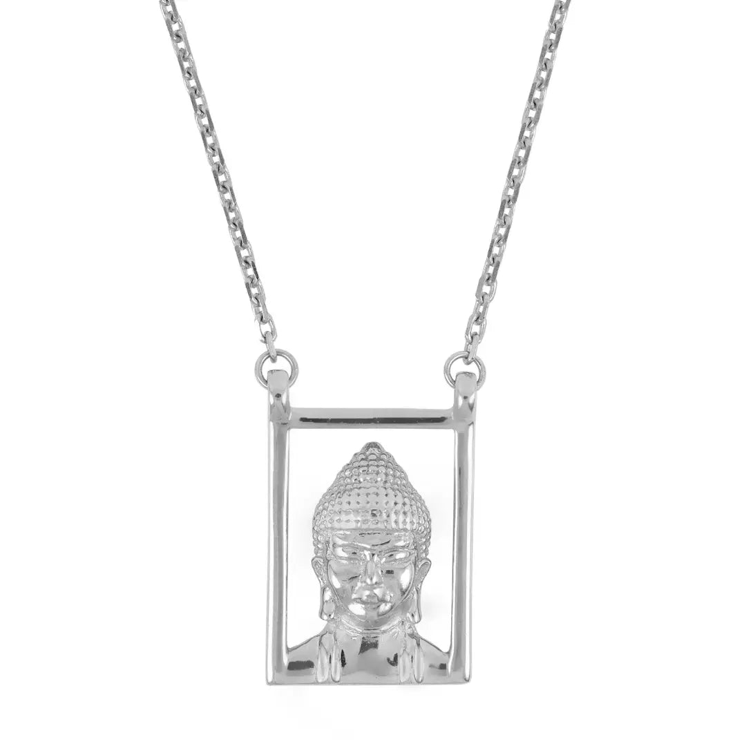 Dueros Buddha Necklace Sterling Silver for men and women