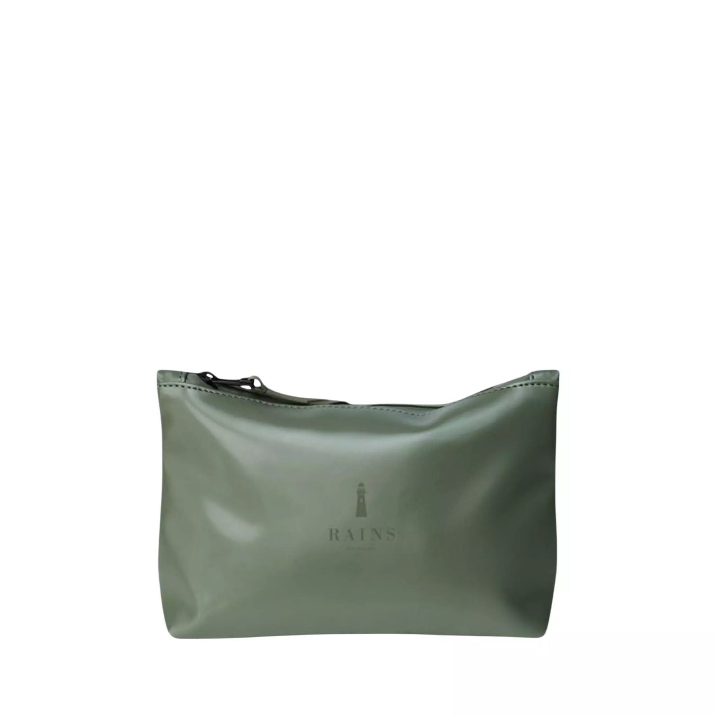 Rains waterproof cosmetic bag green for men and women