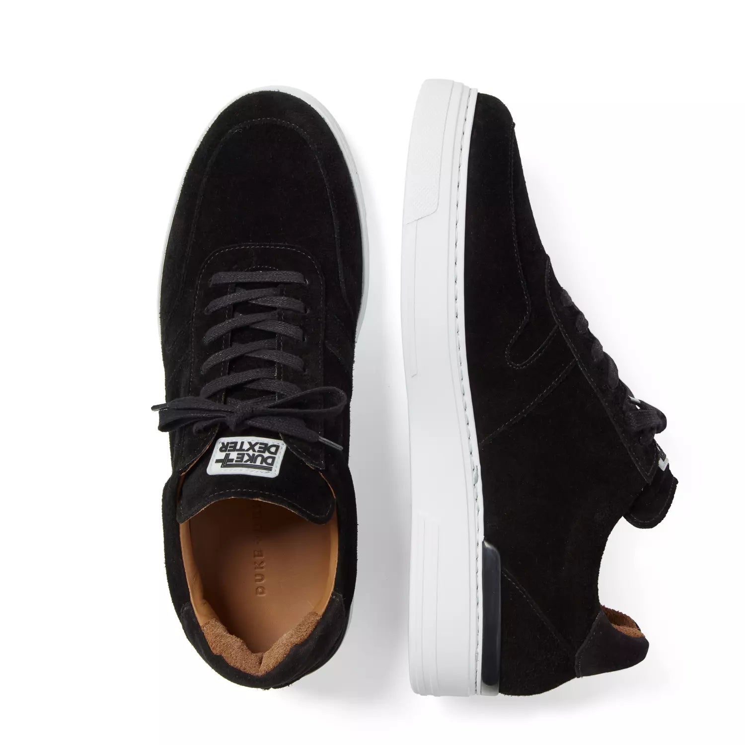 Duke and Dexter Ritchie Black Sneaker for men top view