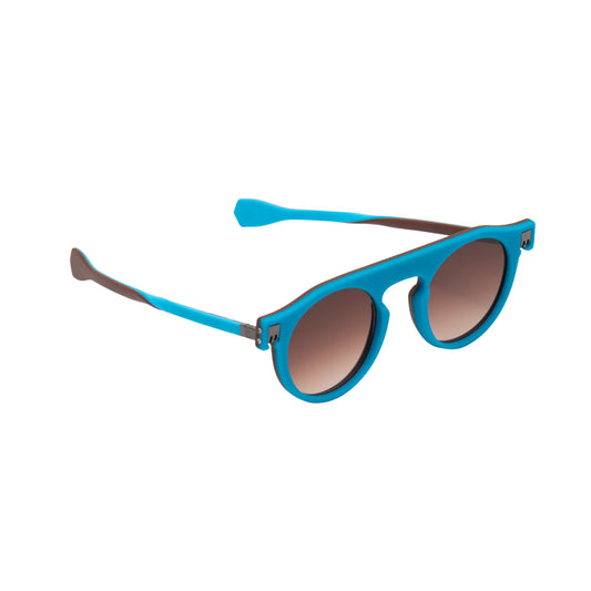 Reverso sunglasses mosaic blue & brown reversible & ultra light side view