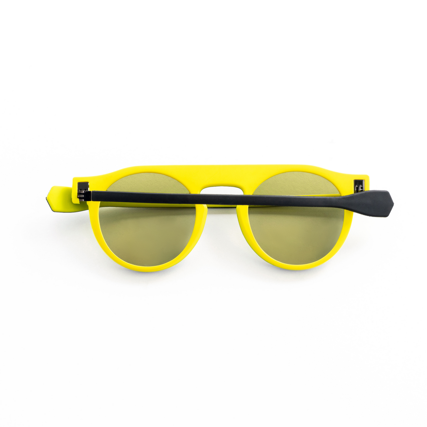 Reverso sunglasses black & yellow reversible & ultra light back view