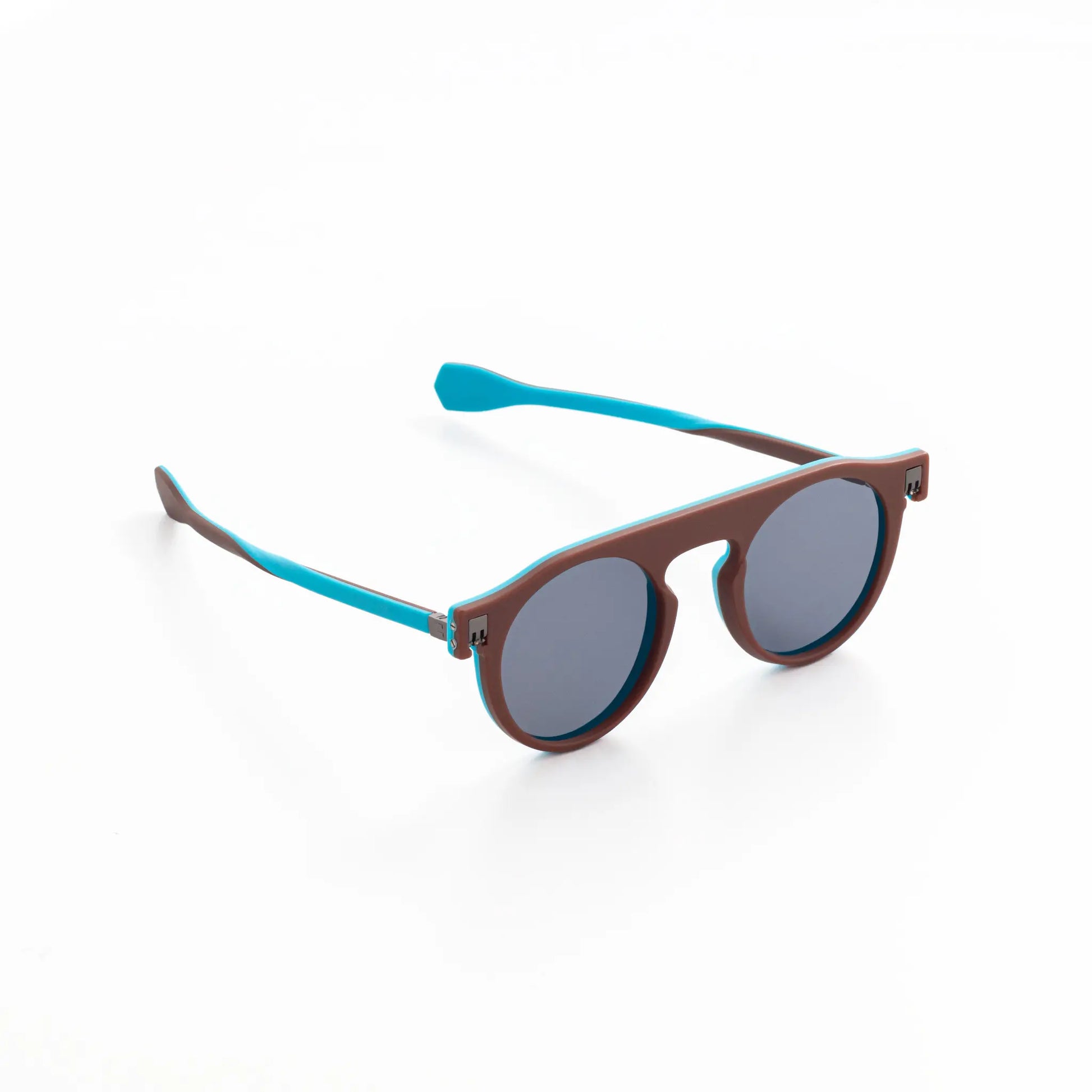 Reverso sunglasses brown & light blue reversible & ultra light side view 1