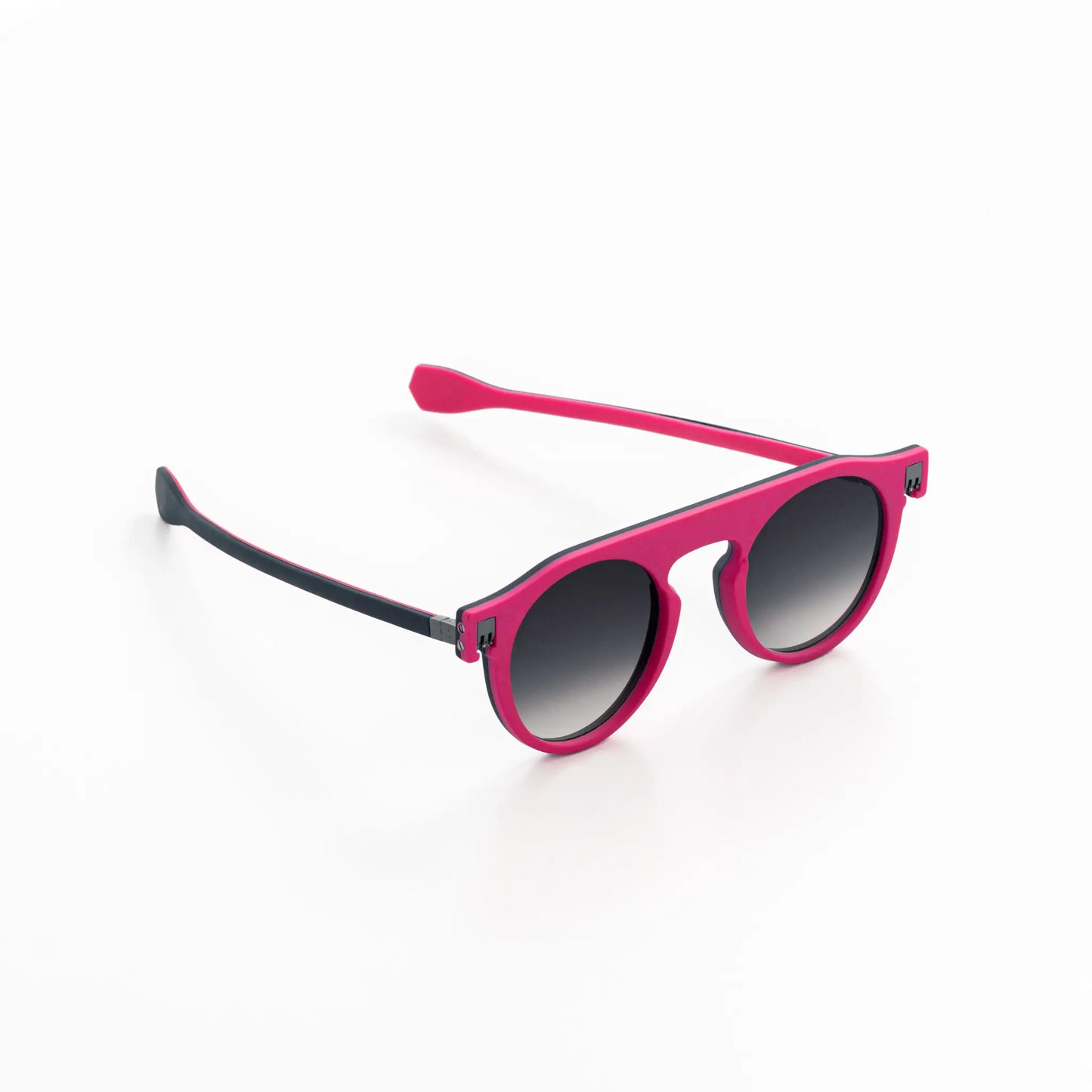 Reverso sunglasses black & pink reversible & ultra light side view 2