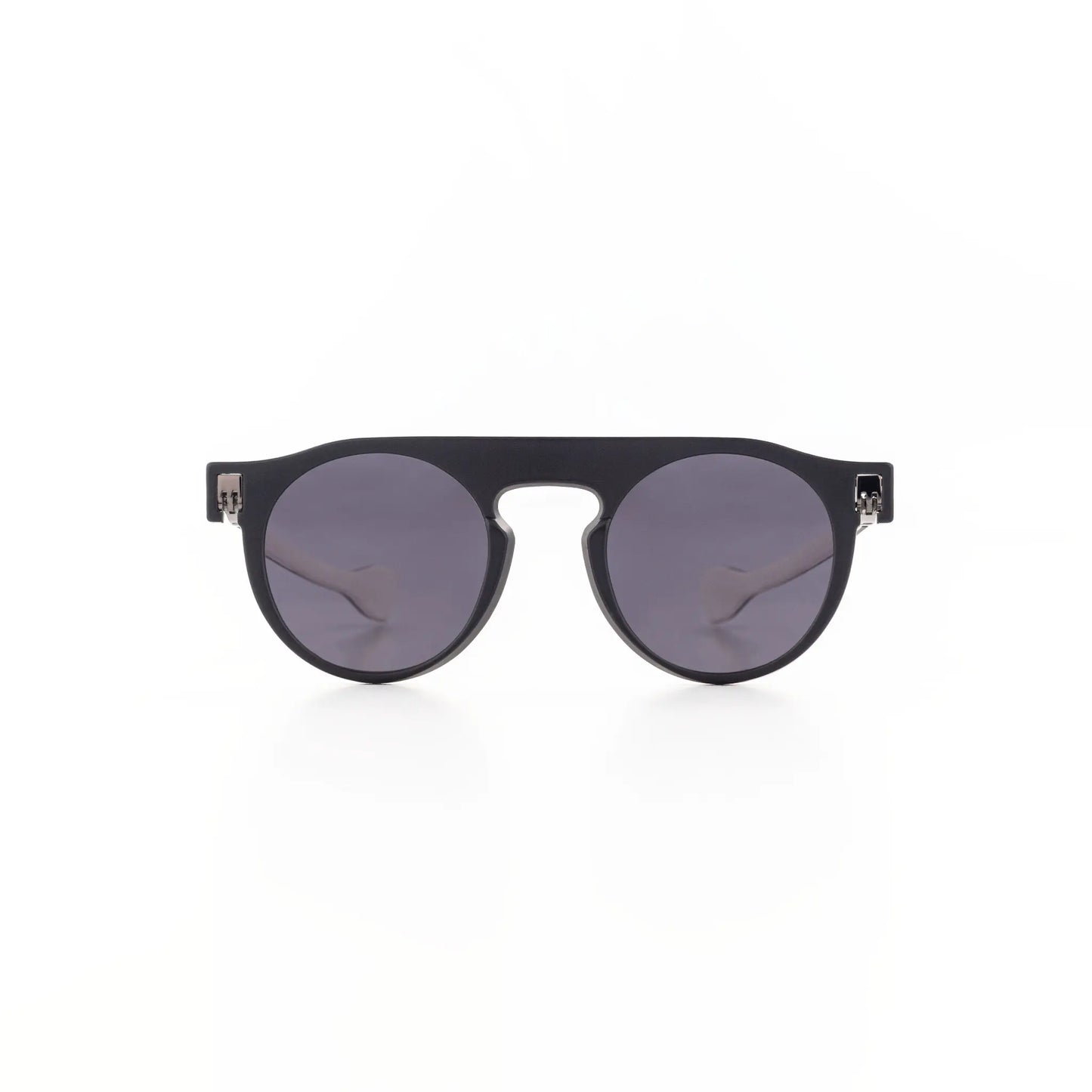 Reverso sunglasses black & white reversible & ultra light front view 2