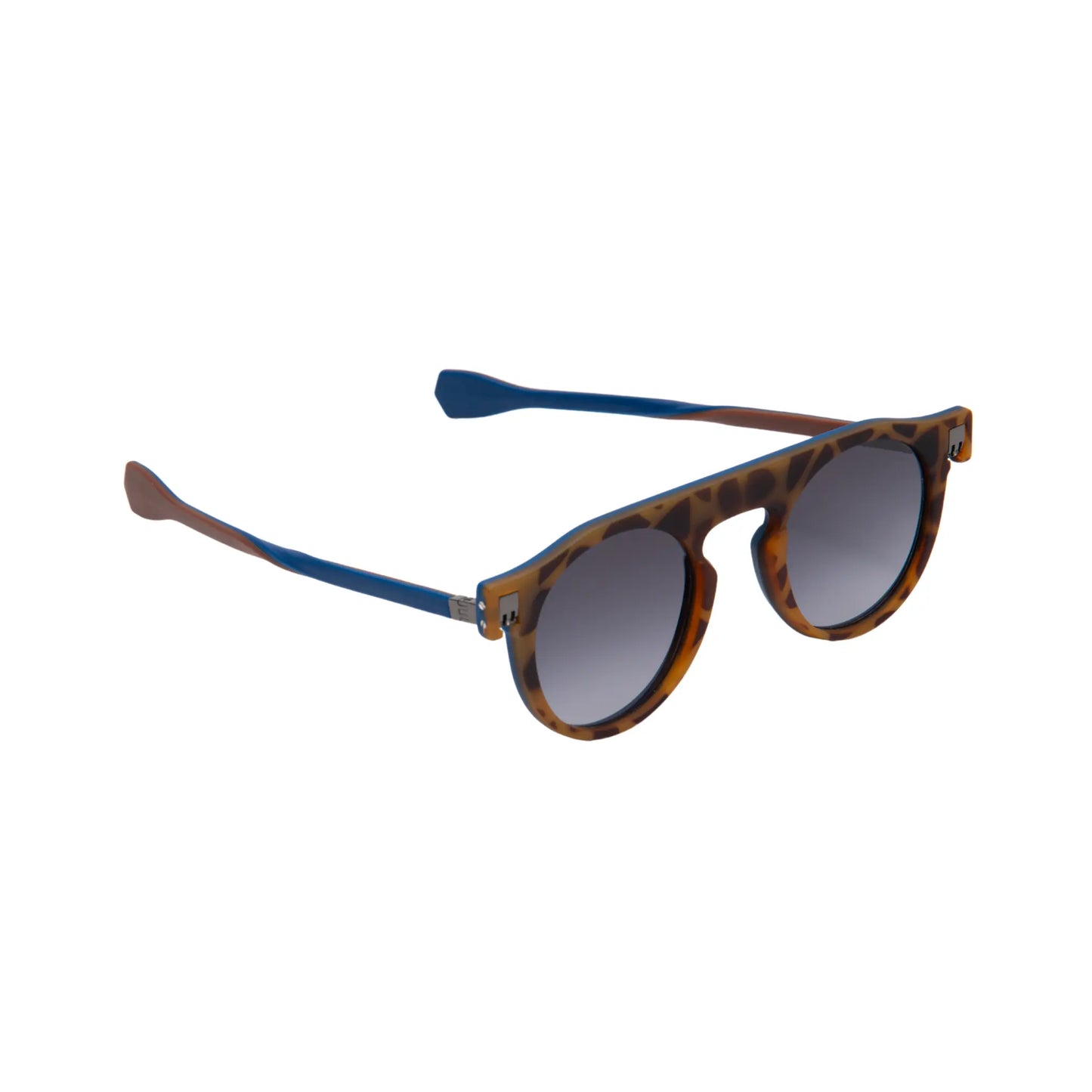 Reverso sunglasses Havana & dark blue reversible & ultra light side view