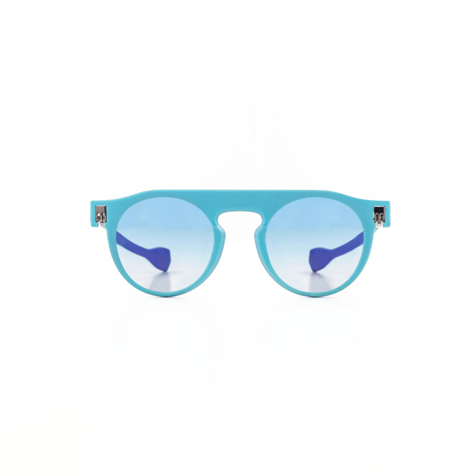 Reverso sunglasses Light Blue & purple reversible & ultra light front view 2