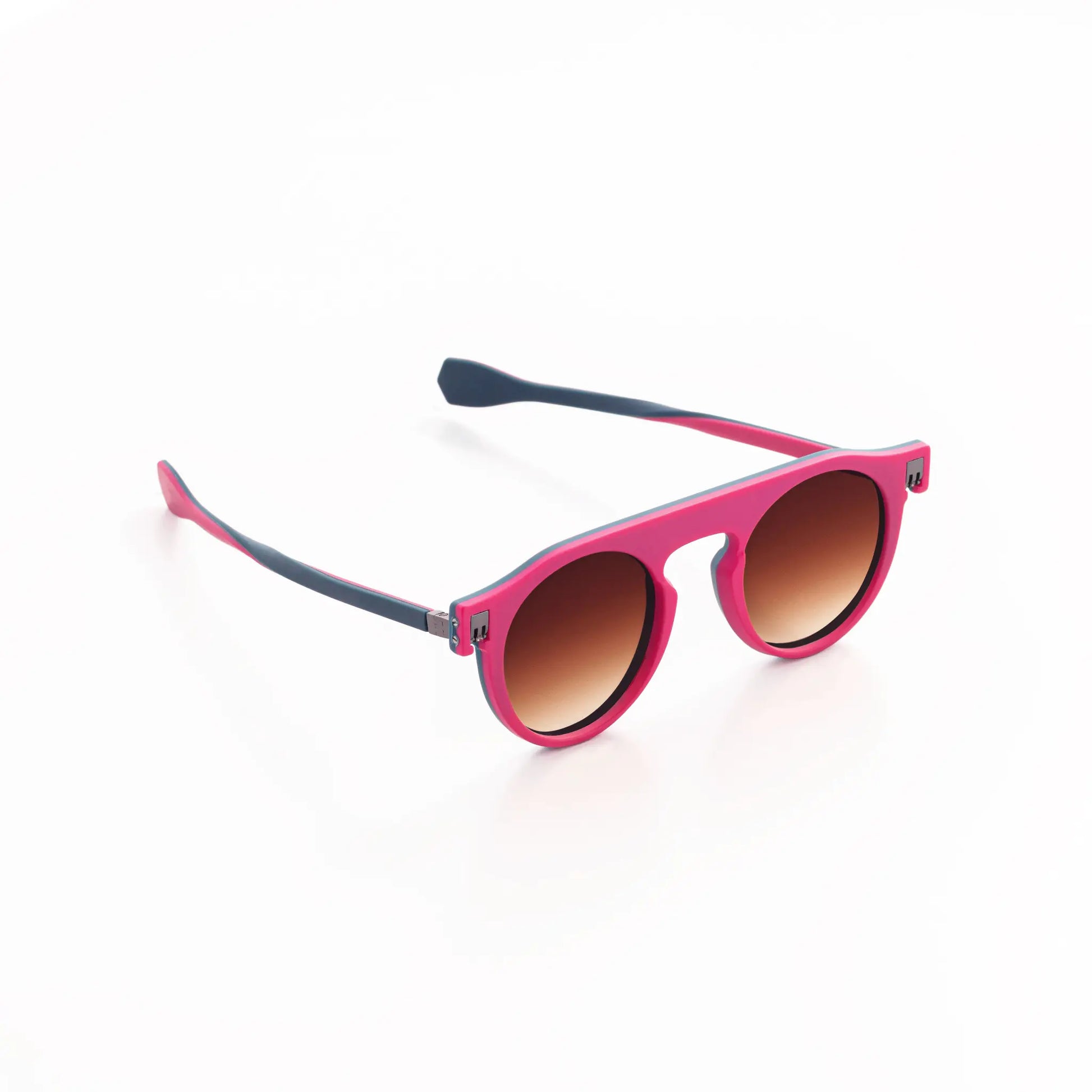 Reverso sunglasses pink & petrol reversible & ultra light side view 1
