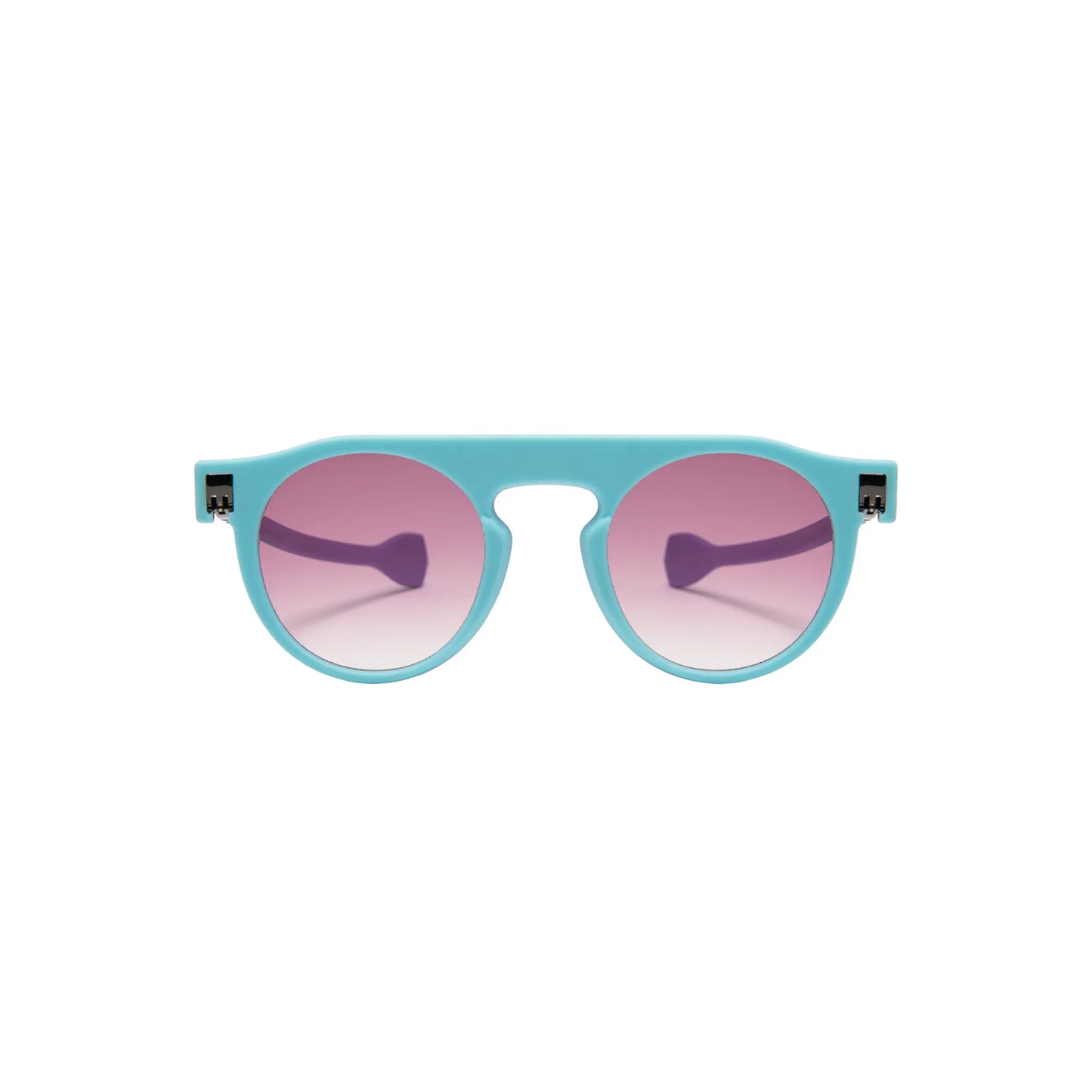Reverso sunglasses violet & tiffany blue reversible & ultra light front view 1