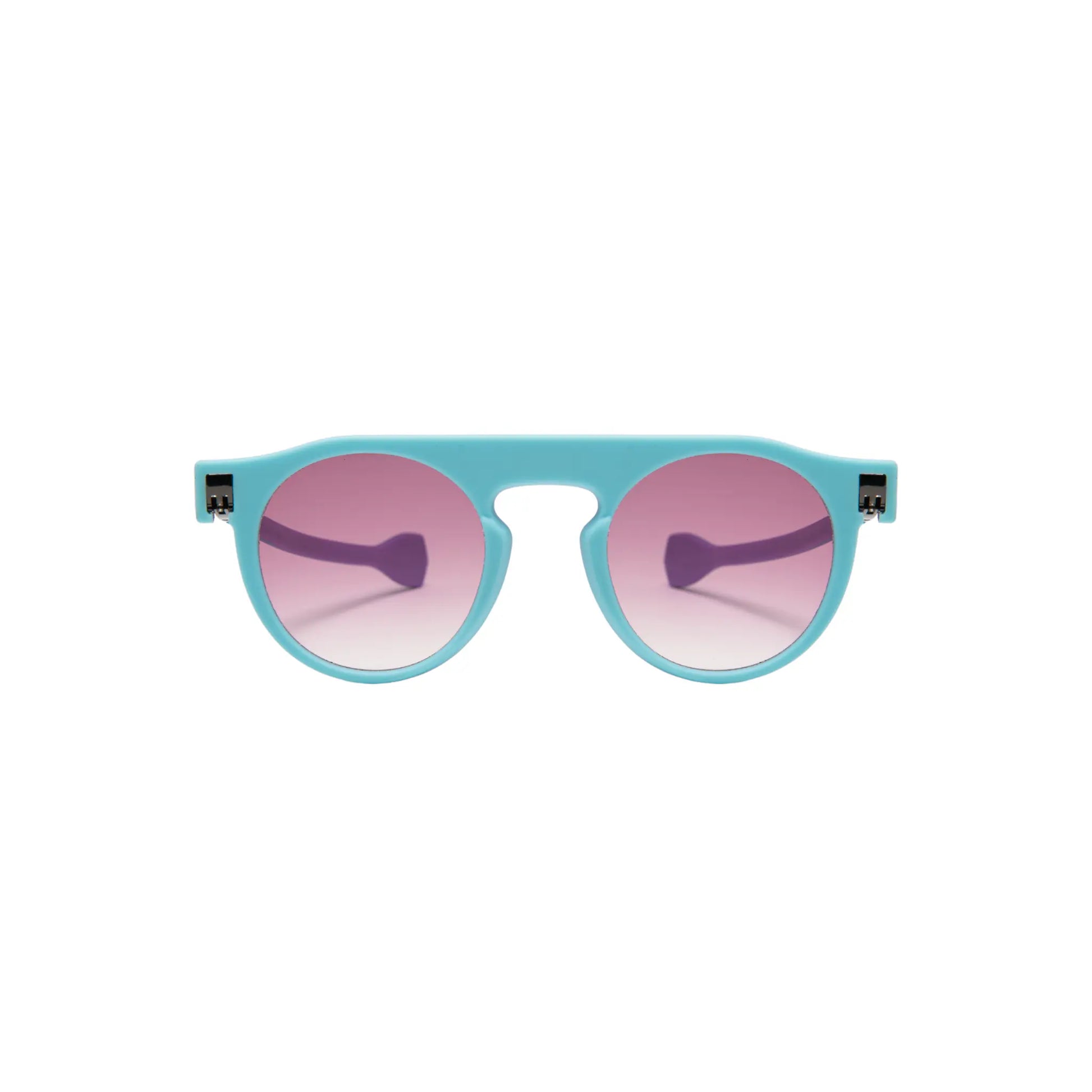 Reverso sunglasses violet & tiffany blue reversible & ultra light front view 1
