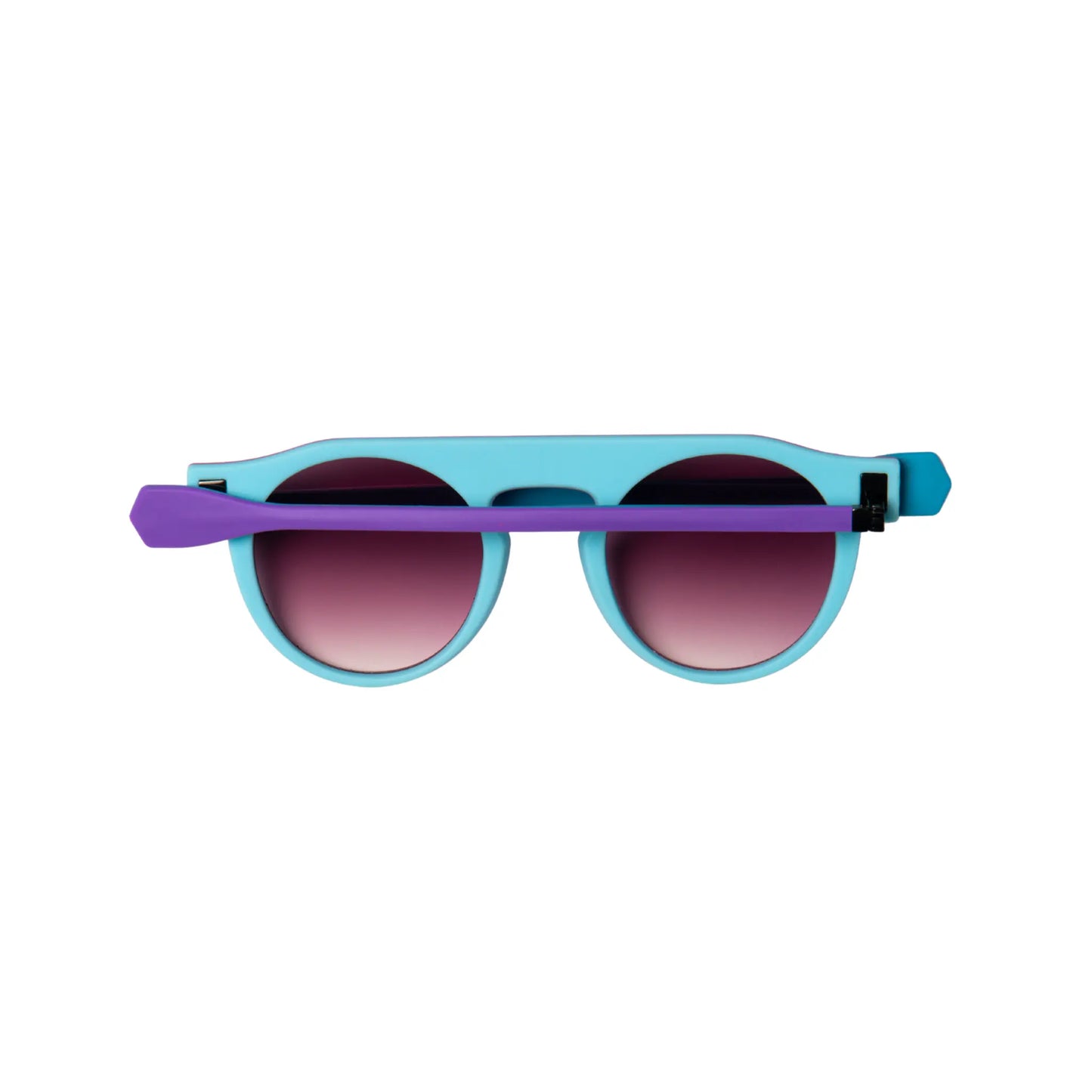 Reverso sunglasses violet & tiffany blue reversible & ultra light back view