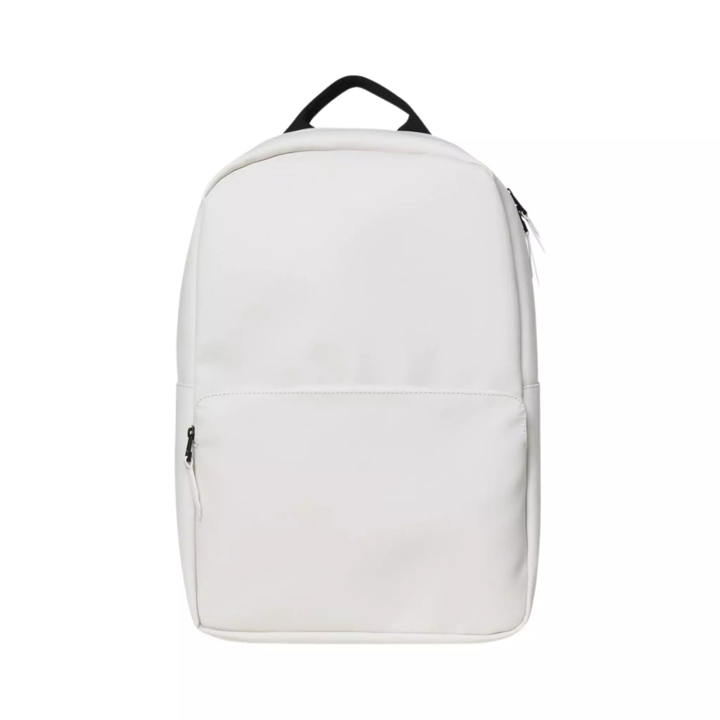 Rains waterproof backpack field bag off white for men and women front view